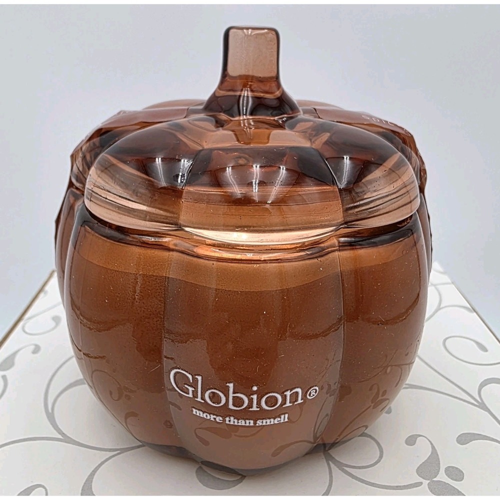 Globion Scented Candle in Glass 4" Pumpkin - Spiced Pumpkin Pie 30hr